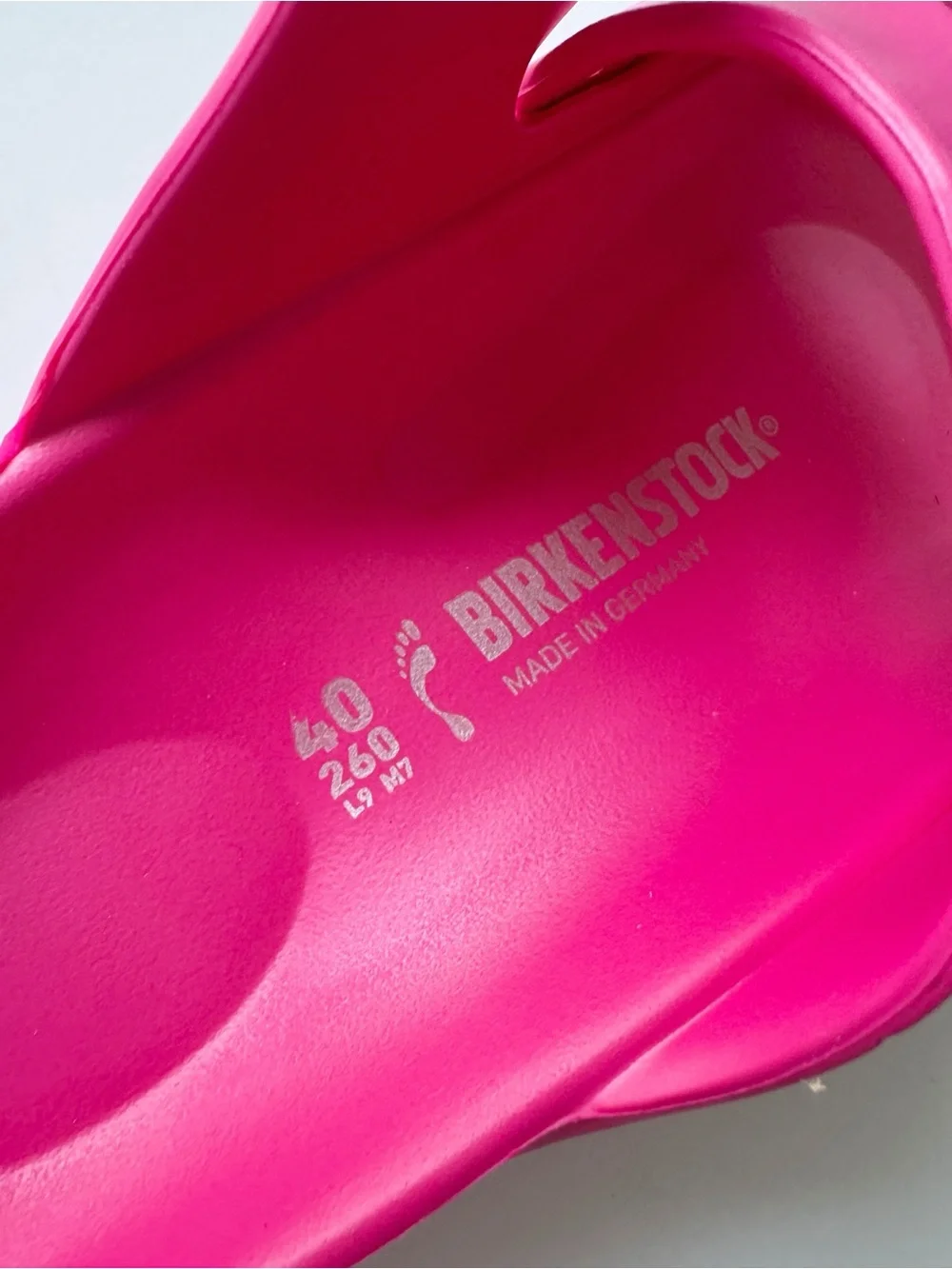 Birkenstock Arizona EVA Sandal Beetroot - Bright Pink | 40 (9) NIB